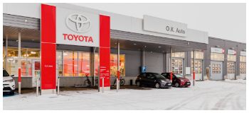 Toyota forhandler, inngansparti
