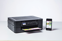 DCPJ572DW med mobil utskrift