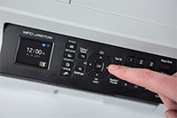 Brother MFCJ497DW med brukervennlig 4,5 cm farge LCD skjerm