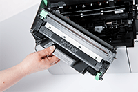Skriver HL1210W med toner